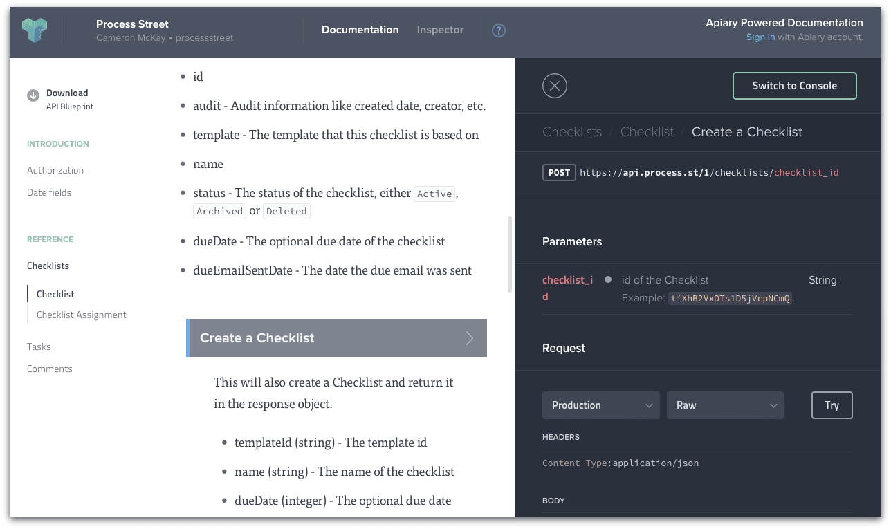 Apiary’s dual screen