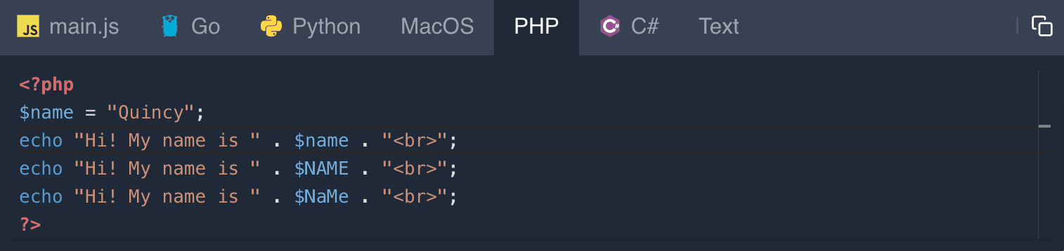 Multi language code editor in Archbee
