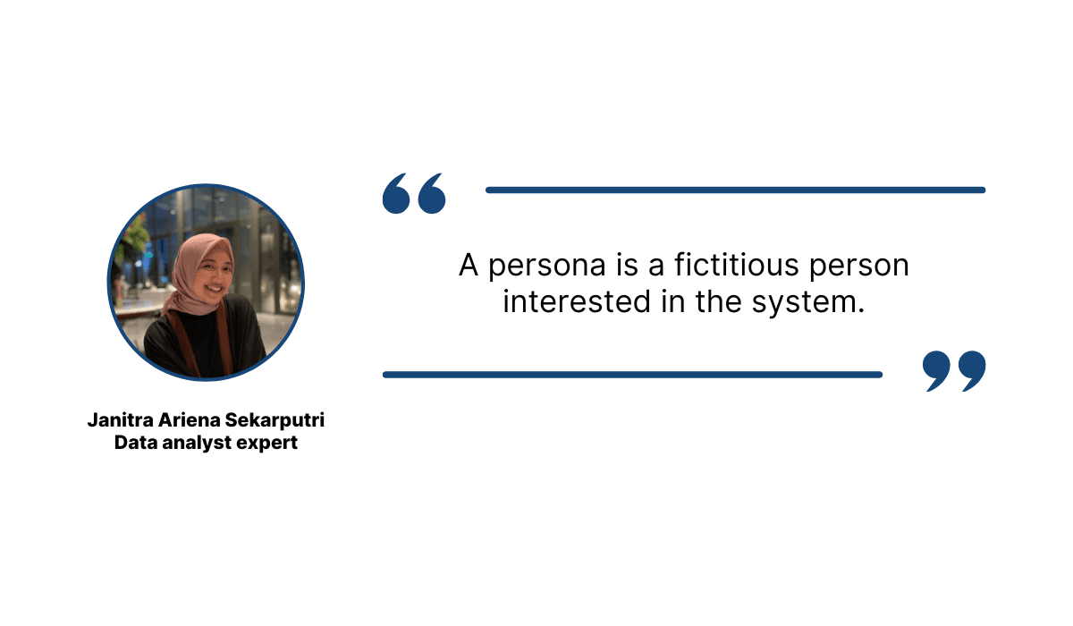 Janitra Ariena Sekaputri, experienc as data analyst