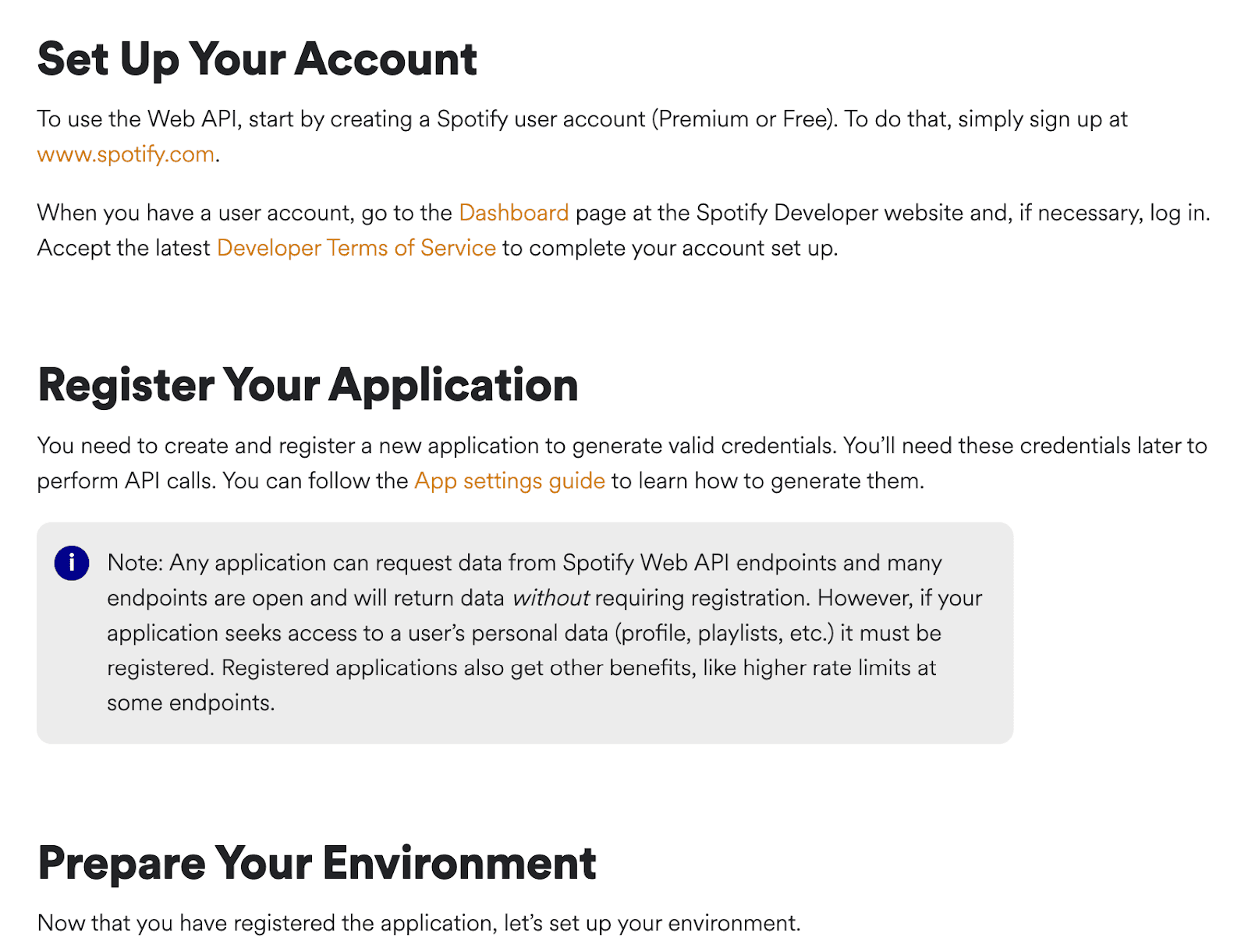 Spotify’s API tutorial