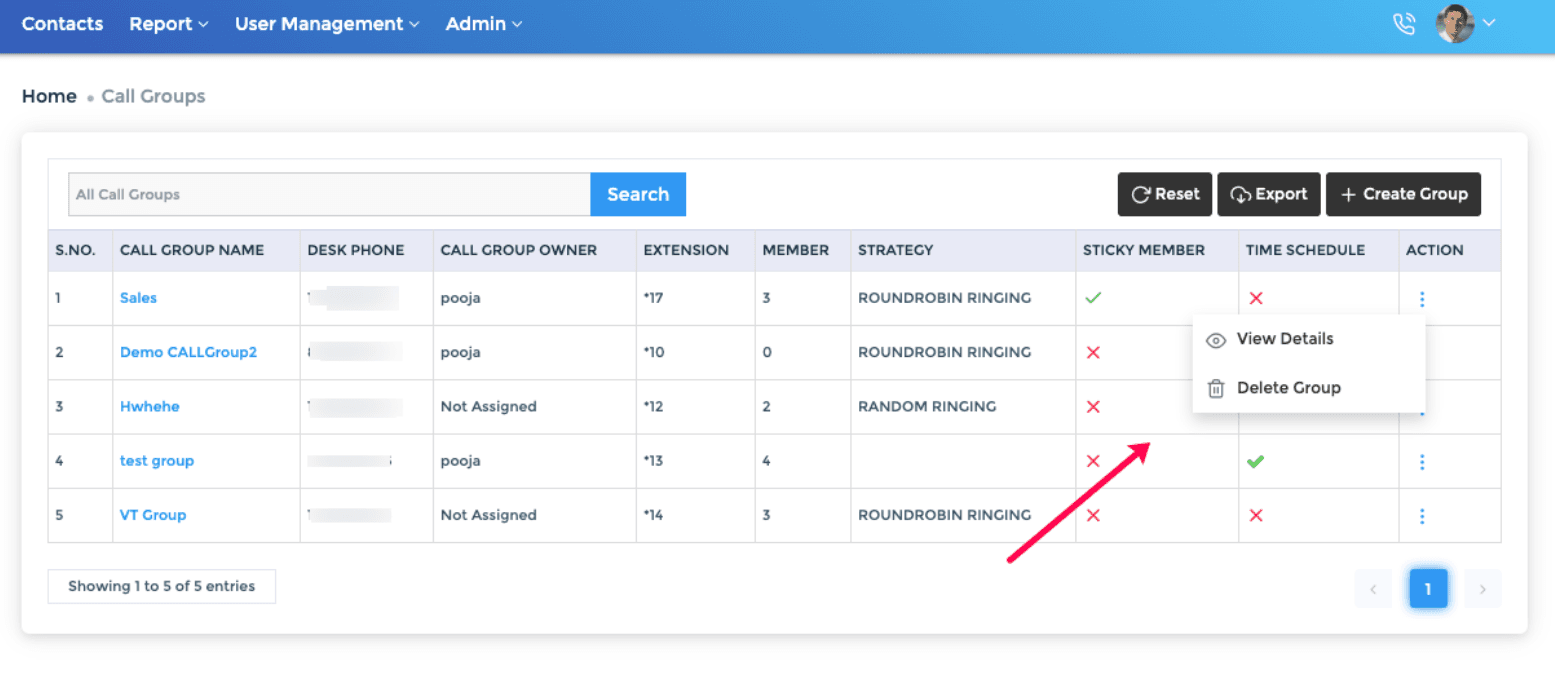 CallerDesk screenshot