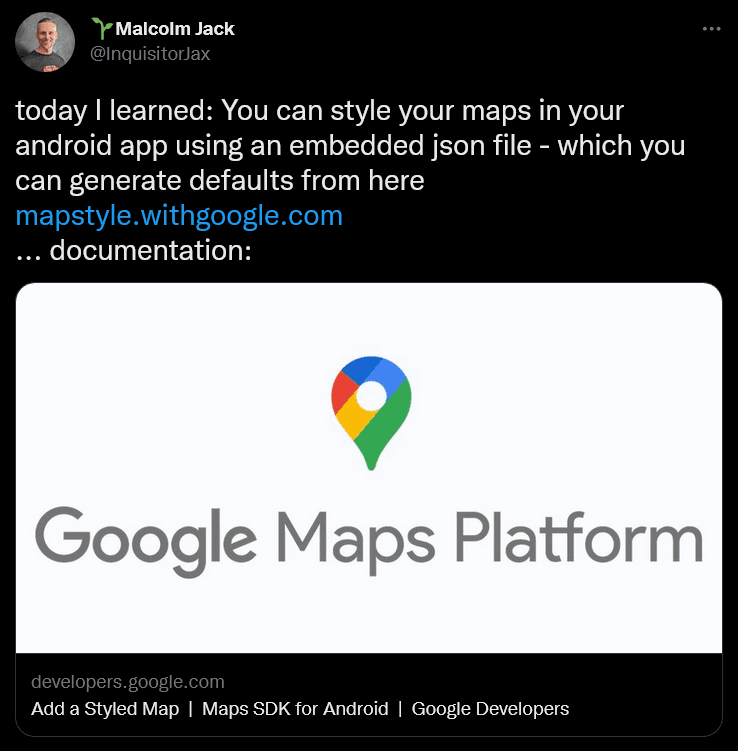 How you can style Google Maps in Android