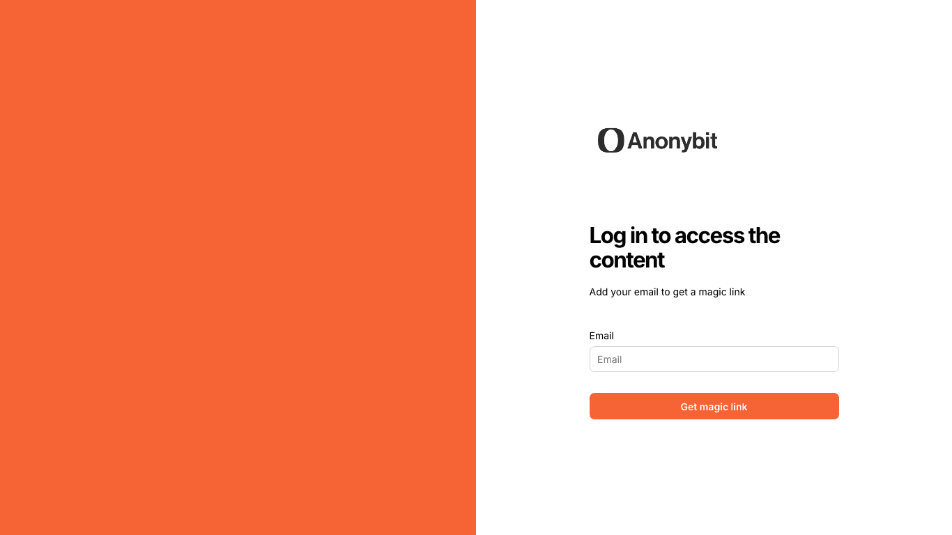Anonybit documentation portal